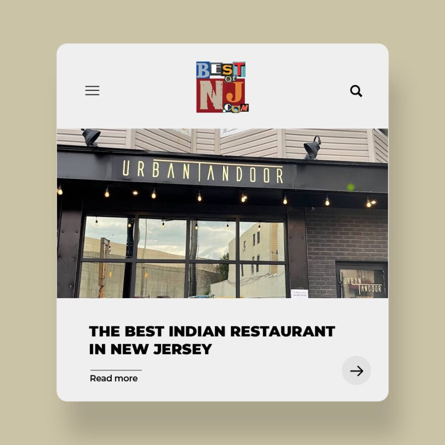 Best Indian Restaurant in New Jersey