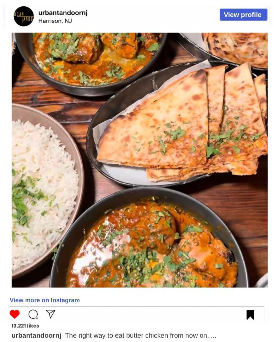 The Only Way to Eat Butter Chicken? Urban Tandoor’s Take on This Classic